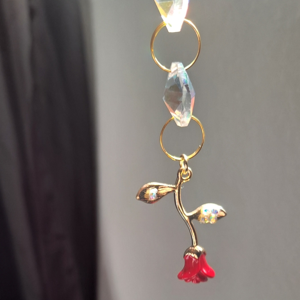 Handcrafted Suncatcher Or Purse Charm